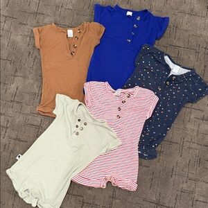 Lou Lou and Company Set of 5 romper